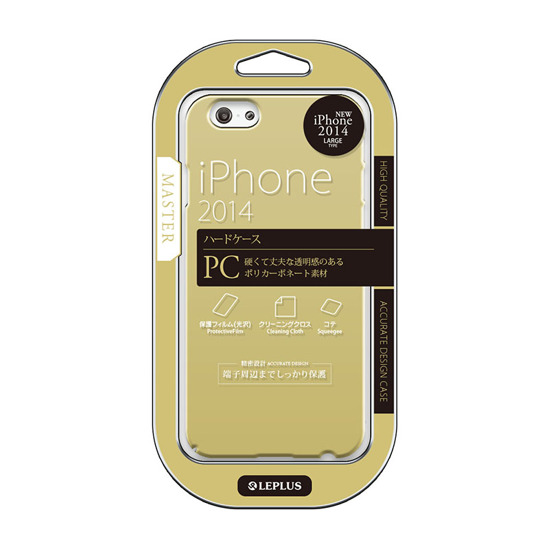 iPhone 6 Plus [MASTER] ハードケース ゴールド