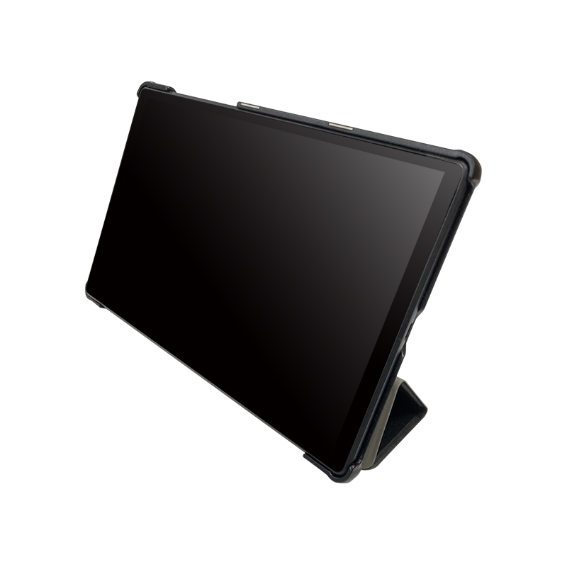 Lenovo Tab M8(HD) フラップケース ブラック｜スマホ(タブレット 