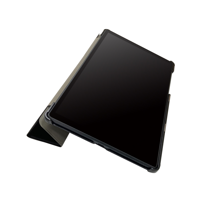 Lenovo Tab M8(HD) フラップケース ブラック｜スマホ(タブレット)アクセサリー総合メーカーMSソリューションズ