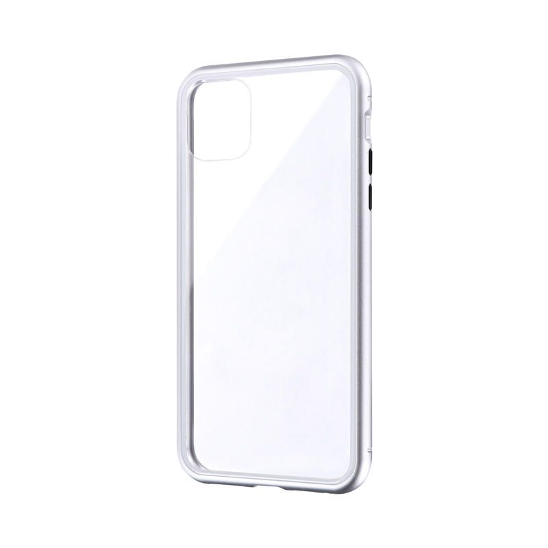 iPhone 11 Pro Max ガラス＆アルミケース「SHELL GLASS Aluminum